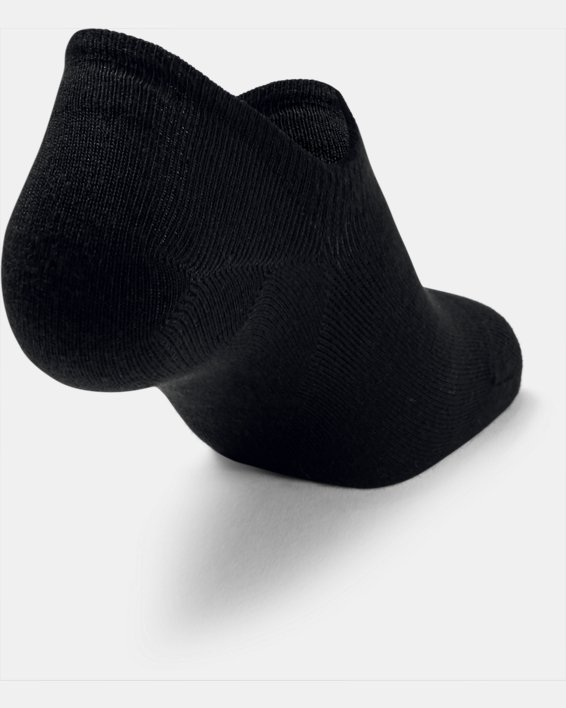 Unisex UA Ultra Lo – 3-Pack Socks, Black, pdpMainDesktop image number 3